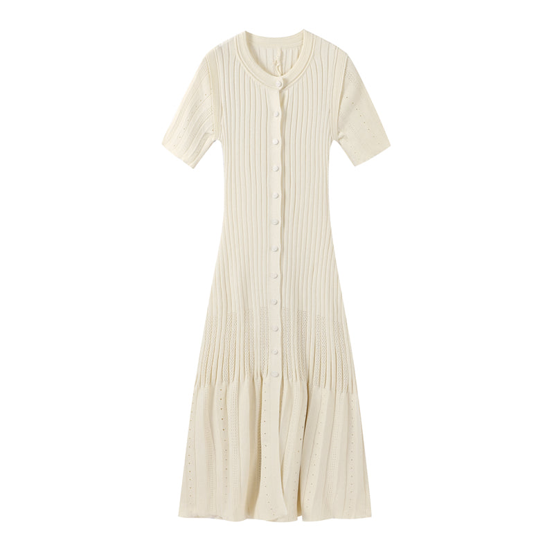 Strickkleid in A-Linie