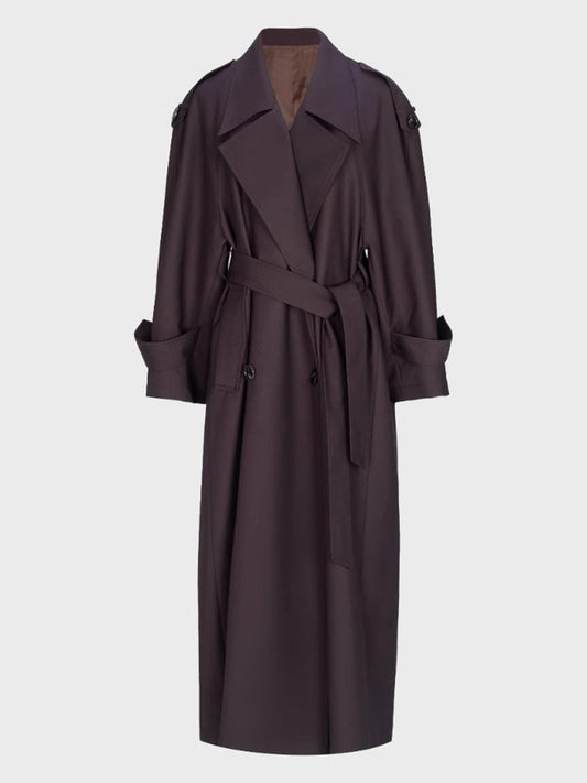 Extra langer Trenchcoat