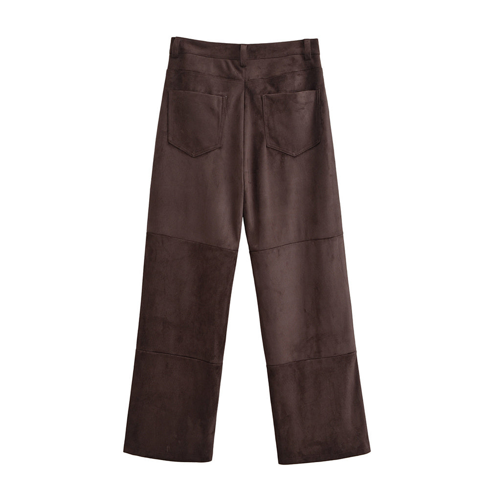 Luxuriöses Set in Samtleder-Optik