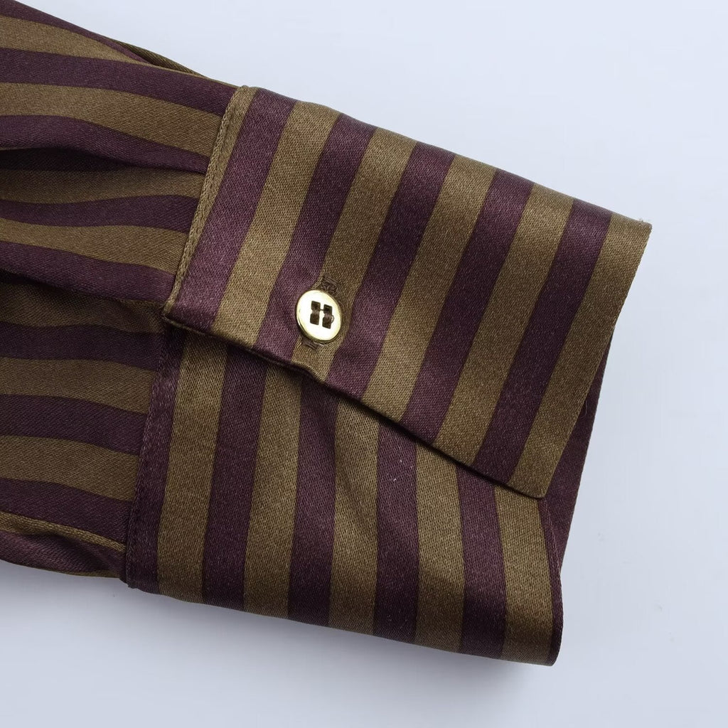 Lässiges gestreiftes Set