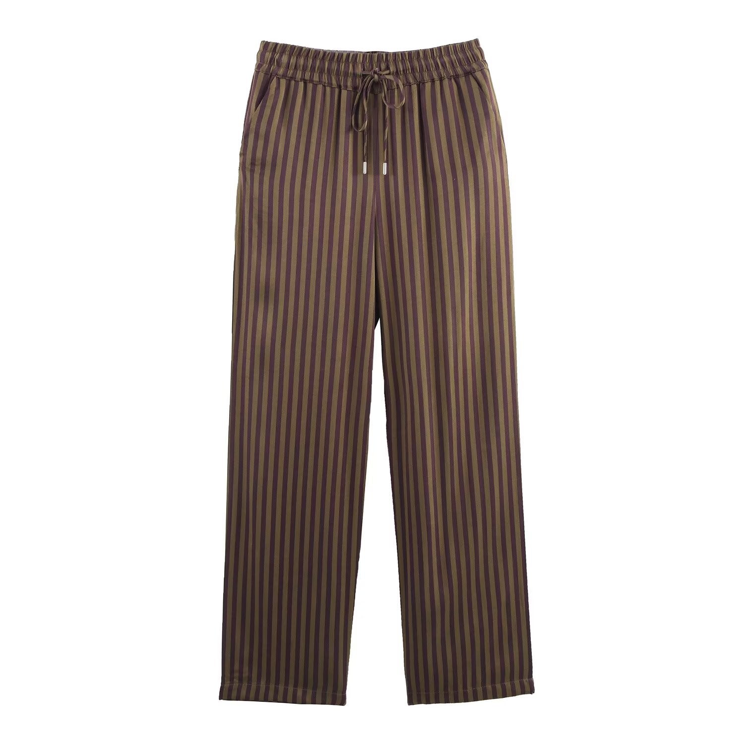 Lässiges gestreiftes Set