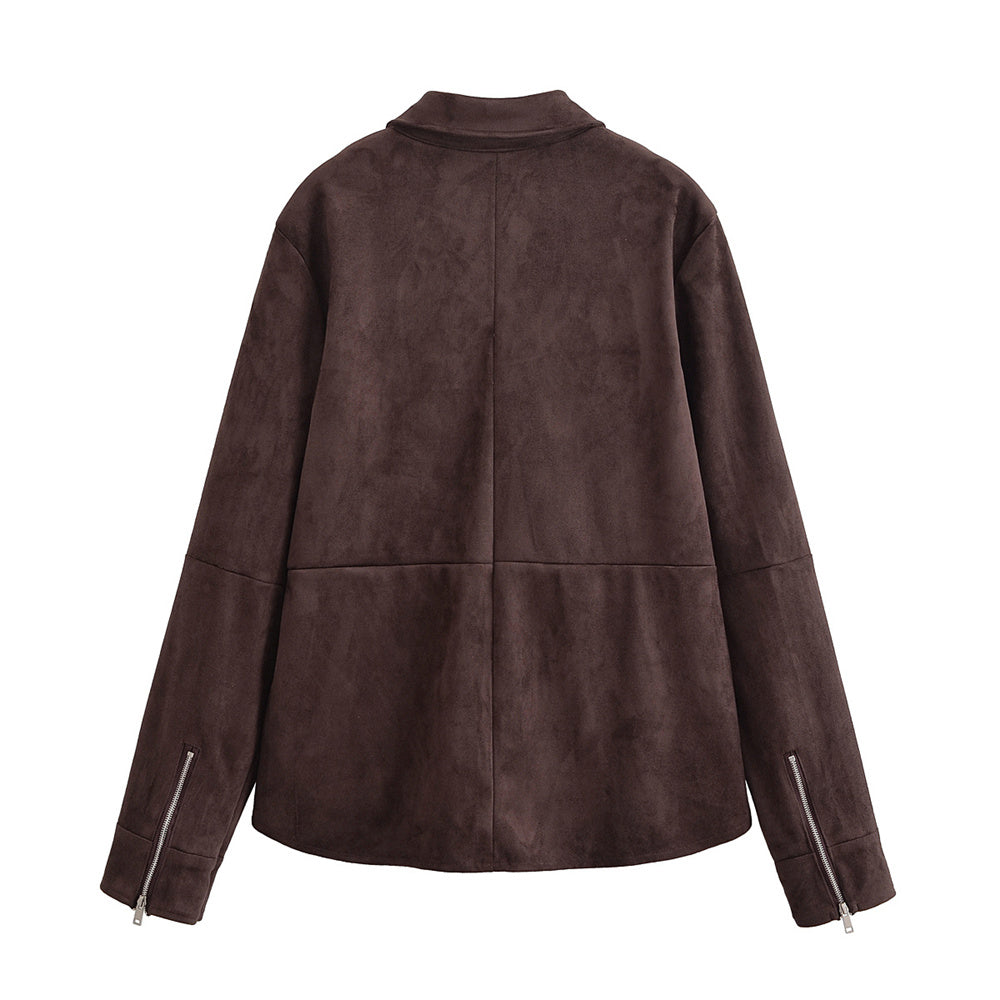 Luxuriöses Set in Samtleder-Optik