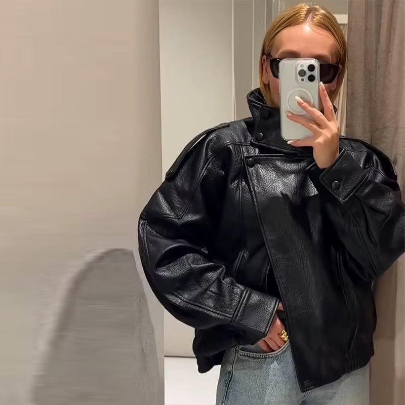 Zen Lederjacke